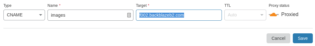 Cloudflare + BackBlaze Content Delivery Network
